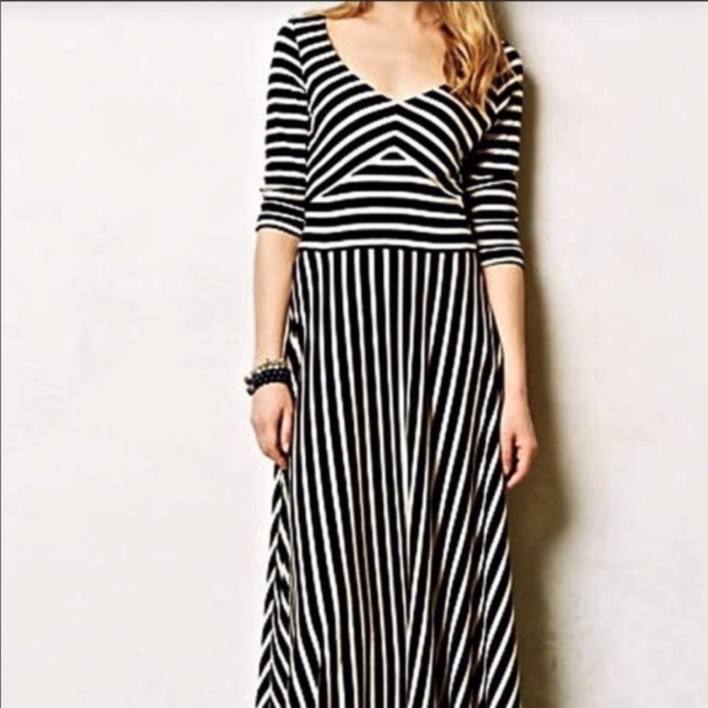 SOLD Anthropologie Puella Demarcation Maxi Dress - Picture 4 of 5